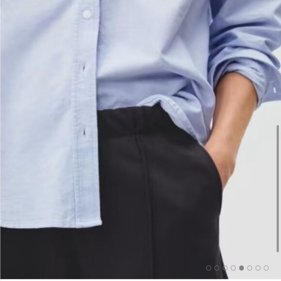 Everlane The Dream Black Pants Trousers Pull On Black size XS - Picture 6 of 14